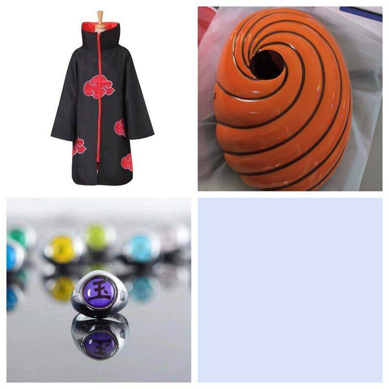 火影忍者cos服晓组织袍子阿飞套装阿飞大全套旋涡面具宇智波鼬