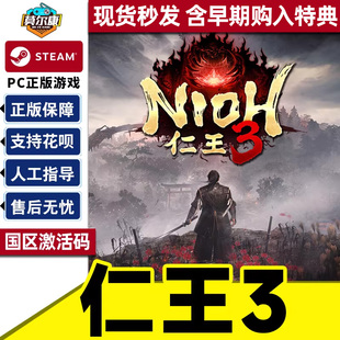 Steam仁王3 激活码CDK Nioh 3 仁王3现货秒发/含预购奖励 国区