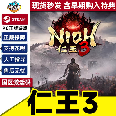 Steam仁王3 激活码CDK Nioh 3  仁王3现货秒发/含预购奖励 国区