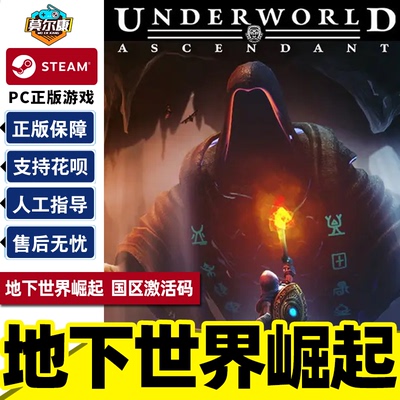 PC正版Steam 地下世界崛起 Underworld Ascendant国区激活码CDKey