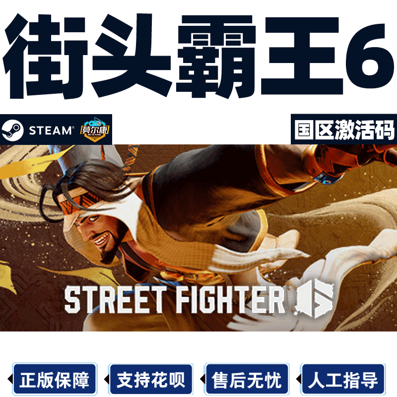 Steam 街头霸王6 街霸6 激活码CDKey Street Fighter 6 街头霸王六 PC正版 街霸6steam街机格斗游戏冒险游戏