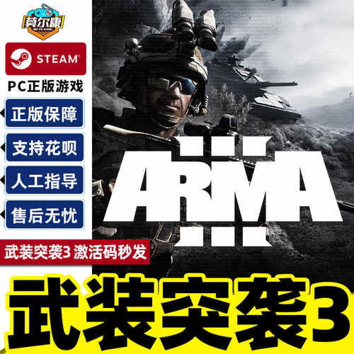 steam 武装突袭3 激活码CDKey Arma 3 国区 PC中文正版游戏