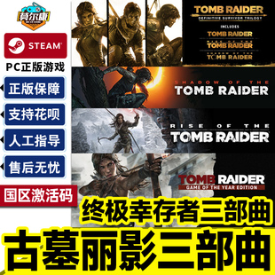 Steam 古墓丽影 终极幸存者 三部曲 国区激活码CDKey PC正版游戏