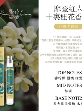 繁花绮梦系列喷雾香水茉莉花茶红茶柑橘檀香桂花