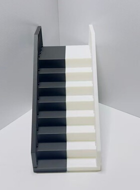 BJD娃屋DIY装饰品配件楼梯摆件 微缩场景沙盘楼梯 微景观造景摆件