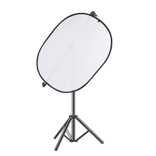 圆形柔光板支架摄影神器拍摄拍照柔光箱椭圆柔光布柔和灯光灯罩人像柔光伞打光透光板遮光布