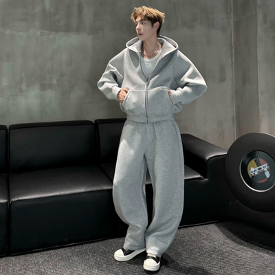 秋季情侣休闲运动套装