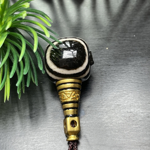 珠改药师龟眼三通双眼双线三通黑白分明线条归整尺寸11mm、12mm