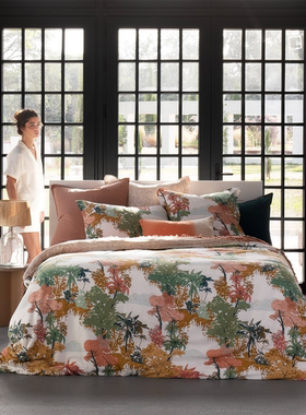 Olivier Desforges英国代购纯棉四件套被套床单水洗棉200TC春季