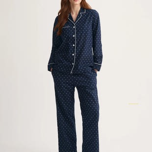 高级感家居服英伦春夏新款 女士纯棉睡衣套装 Rose英国代购 Derek