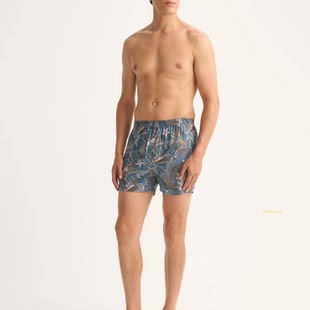 纯棉平角裤 进口男士 四角内裤 裤 度假家居 Derek 时尚 Rose英国代购