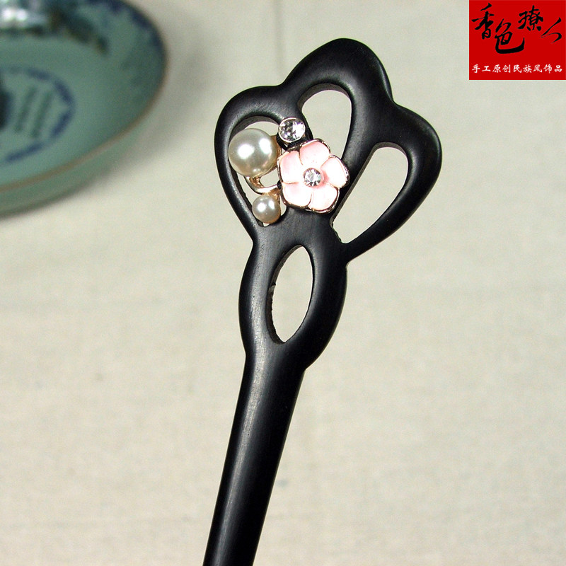 Accessoire cheveux en Rosewood pear - Ref 1201891 Image 1