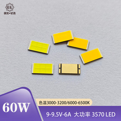60W高亮LED三安3570透镜光源