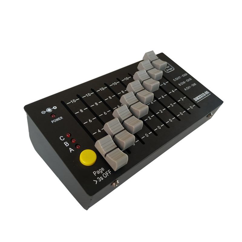 DMX512控制器 舞台灯光迷你简易小型无线控台带电池充电 演出