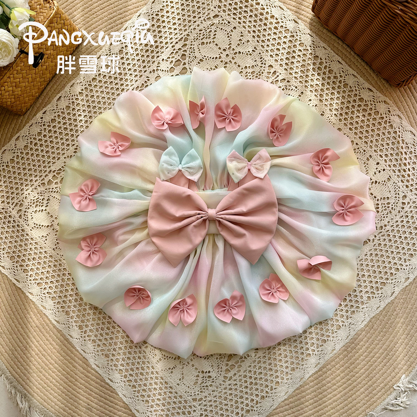 婴儿包屁裙2025新款新生幼儿夏装吊带连衣裙女宝宝夏季洋气公主裙