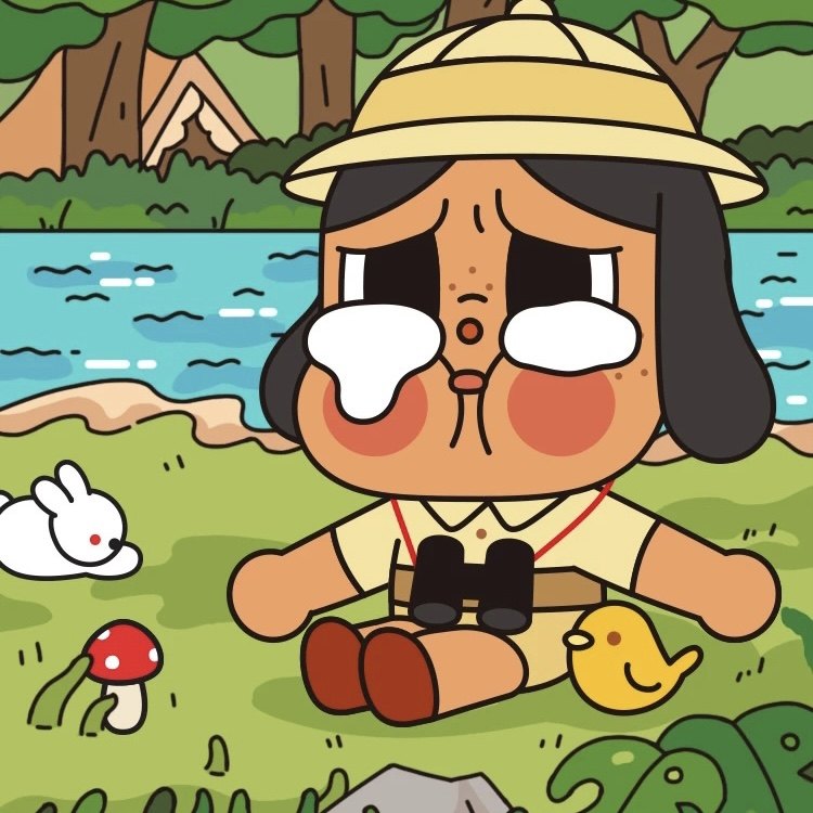 特惠crybaby丛林探险之旅系列哭娃盲盒手办泡泡玛特popmart正品