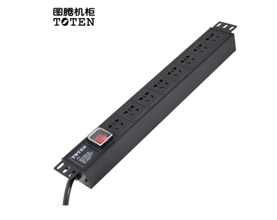 图腾pdu机柜电源分配器多用插孔