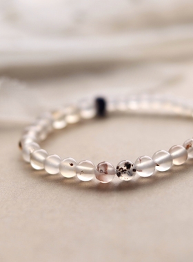 岁月长安-飘花玛瑙手串