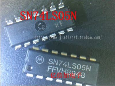 【亿倍加电子】全新原装 SN74LS05N HD74LS05 六反相机 DIP-14