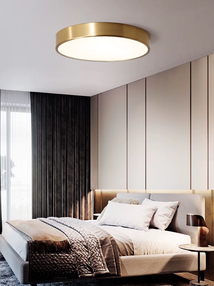 全铜吸顶灯设计师轻奢