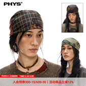 物理少年「杰克头巾」纯棉梭织三色可选复古腰果花杰克方巾头巾