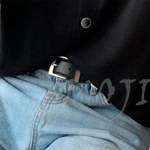 金属卡扣皮带男士休闲牛皮腰带
