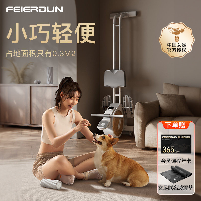 fed小型划船机家用划船训练器静音智能磁阻划船器室内健身器材