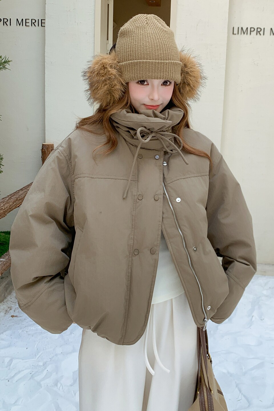 大货新款（新标90绒）2D073-66190-P305-K458,女装羽绒服,2D073