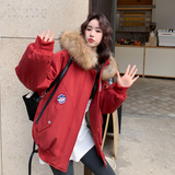 大货新款派克羽绒服90绒2D073-66213-P335-K498，女装羽绒服，2D073