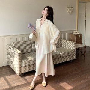 新款春夏莫奈油画风套装 防晒套装 2D073-3010-P155-K248图片
