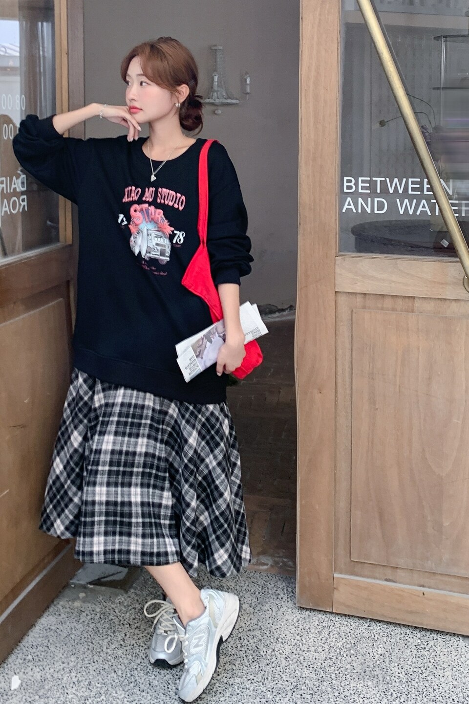 新款卫衣裙2D073-66135-P155-K238,女装连衣裙,2D073