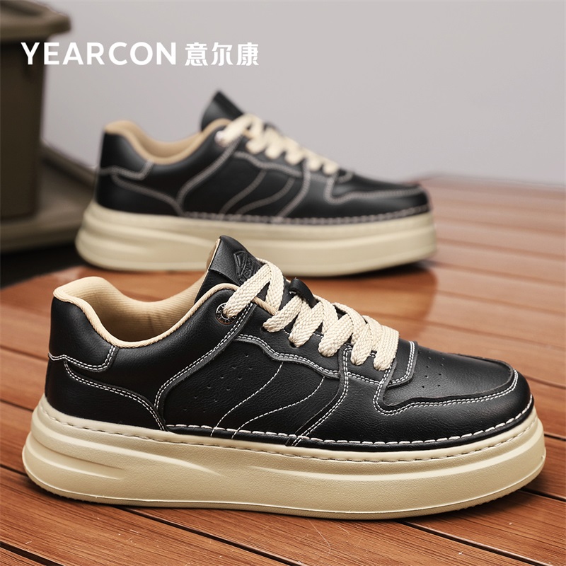 意尔康官方旗舰店男鞋板鞋工装