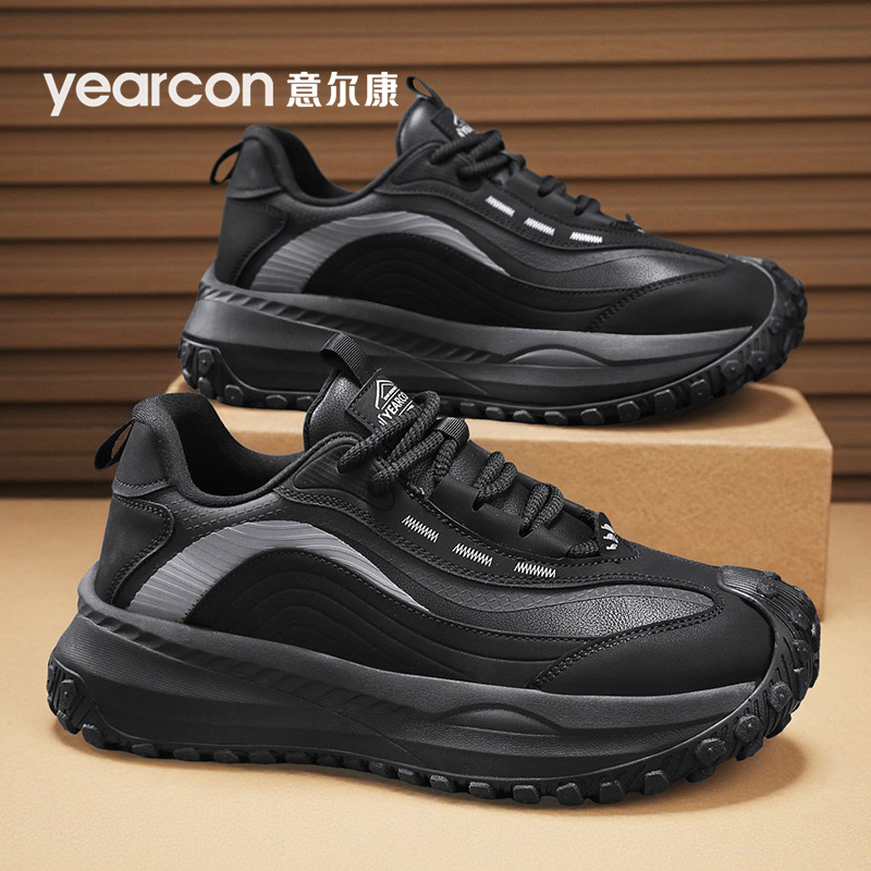 意尔康男鞋旗舰店潮流百搭老爹鞋