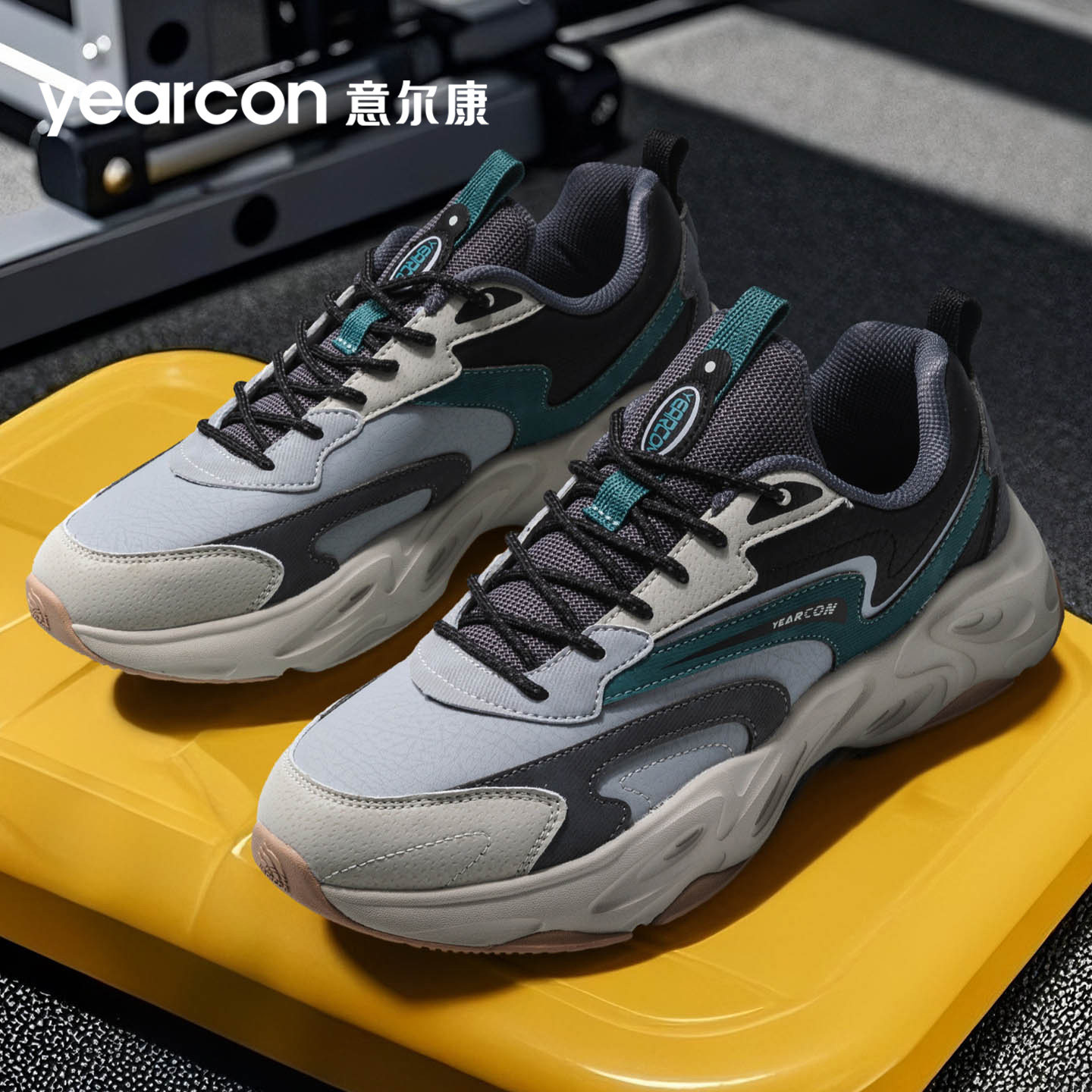 意尔康男鞋2025新款春秋冬季休闲运动鞋男士百搭厚底轻便舒适板鞋