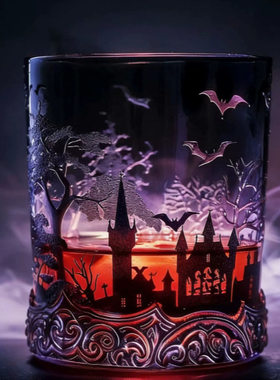 亚马逊新品TK爆款现货发Batwing Castle Decanter蝙蝠城堡酒杯