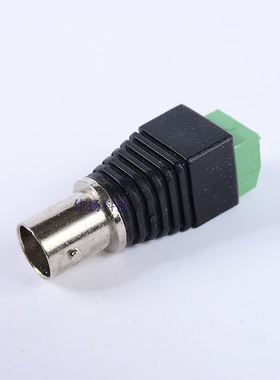 BNC接头绿色BNC母头BNC母转接头监控配件BNC插头