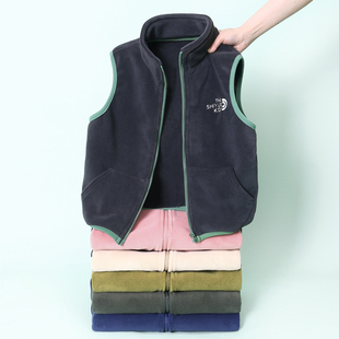 新款儿童马甲秋冬季男女中大童背心加厚奥粒绒校服神器保暖坎肩潮
