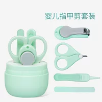 Bộ kẹp móng tay bền bỉ cho bé lưu trữ tiện lợi Hàn Quốc siêu dễ thương sander nail tập tin kết hợp mini - Tóc clipper / Nail clipper / chăm sóc hàng ngày các mặt hàng nhỏ ghế bô trẻ em