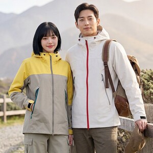 户外冲锋衣男女款三合一两件套防