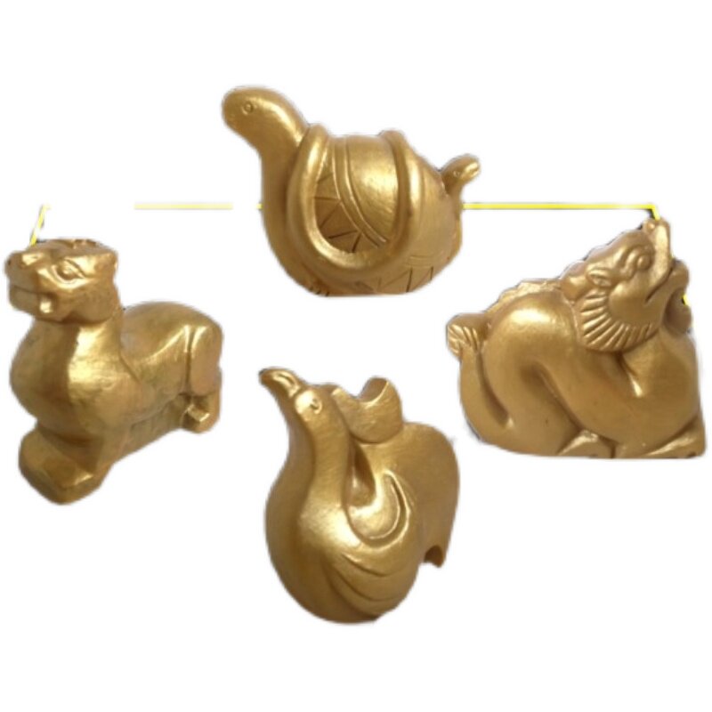 殡葬用品/陶俑/皇土牌/陶艺珍品/随葬品/陪葬品/大四神四神兽