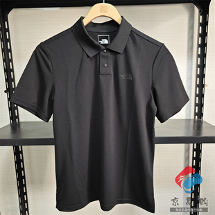 2025春夏TheNorthFace北面男POLO衫 7WD2 UPF防晒速干吸湿短袖 T恤