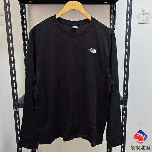 26春夏新款TheNorthFace北面户外情侣款休闲透气圆领长袖T恤|8GX5