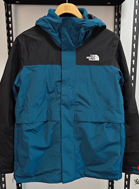 【现货】TheNorthFace北面男防水保暖抓绒内胆三合一冲锋衣89YX
