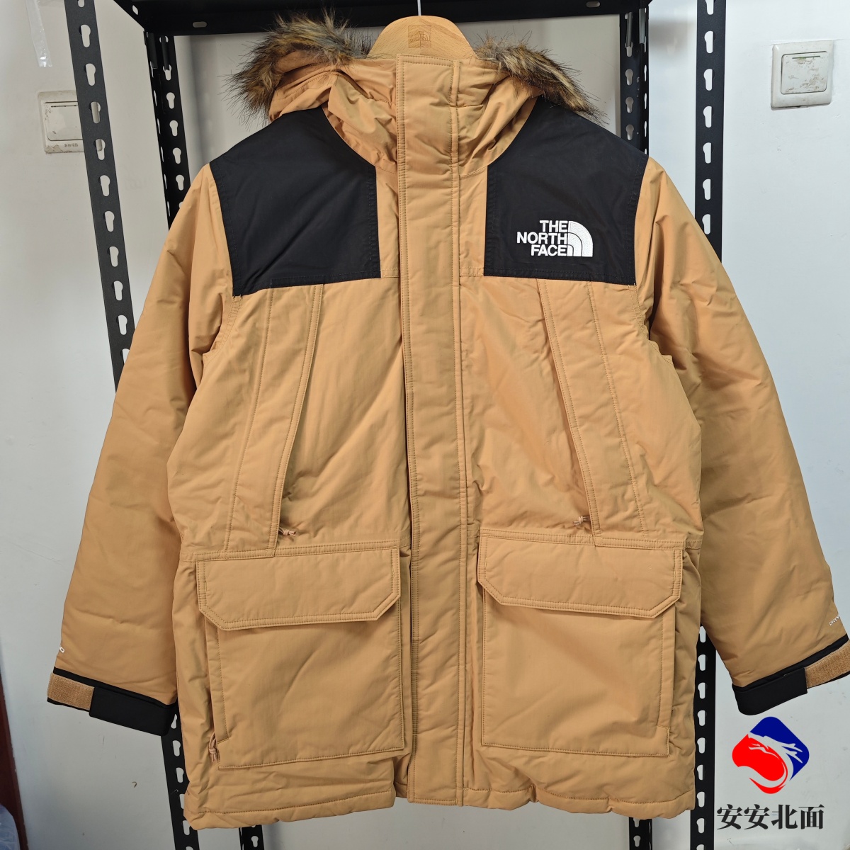 【现货】TheNorthFace北面男Mcmurdo羽绒服防水保暖鹅绒毛领|5B19
