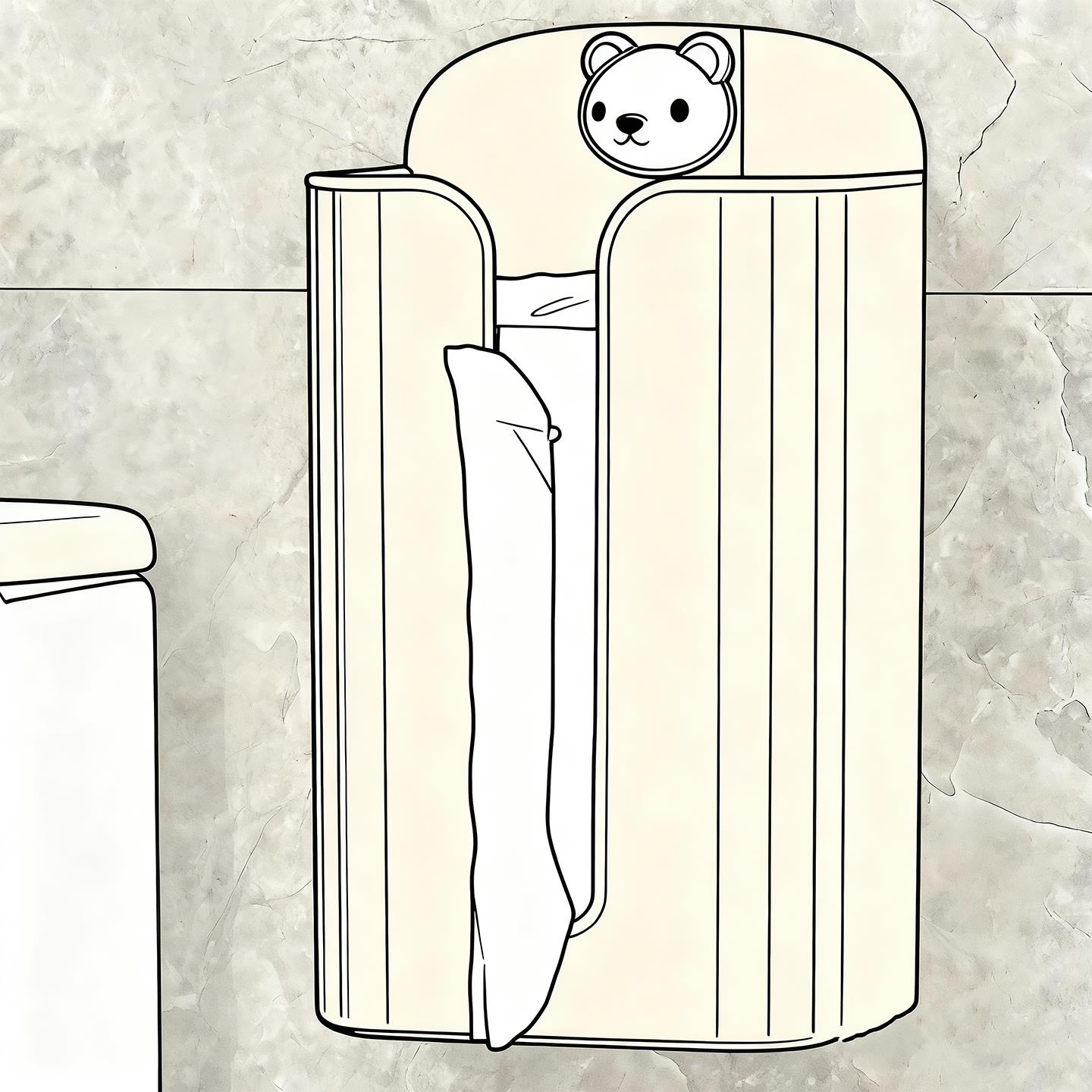 卫生间墙面壁挂纸巾盒墙上洗脸巾擦脸巾收纳盒卸妆湿巾抽纸置物架