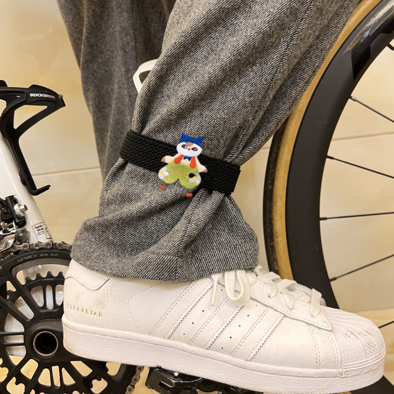 寿司猫束裤脚带公路山地休闲自行车束裤脚带绑腿裤脚扎带