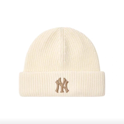 韩国MLB帽子24新款秋冬毛线帽男女情侣时尚休闲保暖针织帽冷帽潮