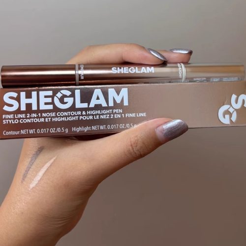 【现货】小猴子推SHEGLAM双头修容高光笔鼻梁轮廓阴影修容笔晕染