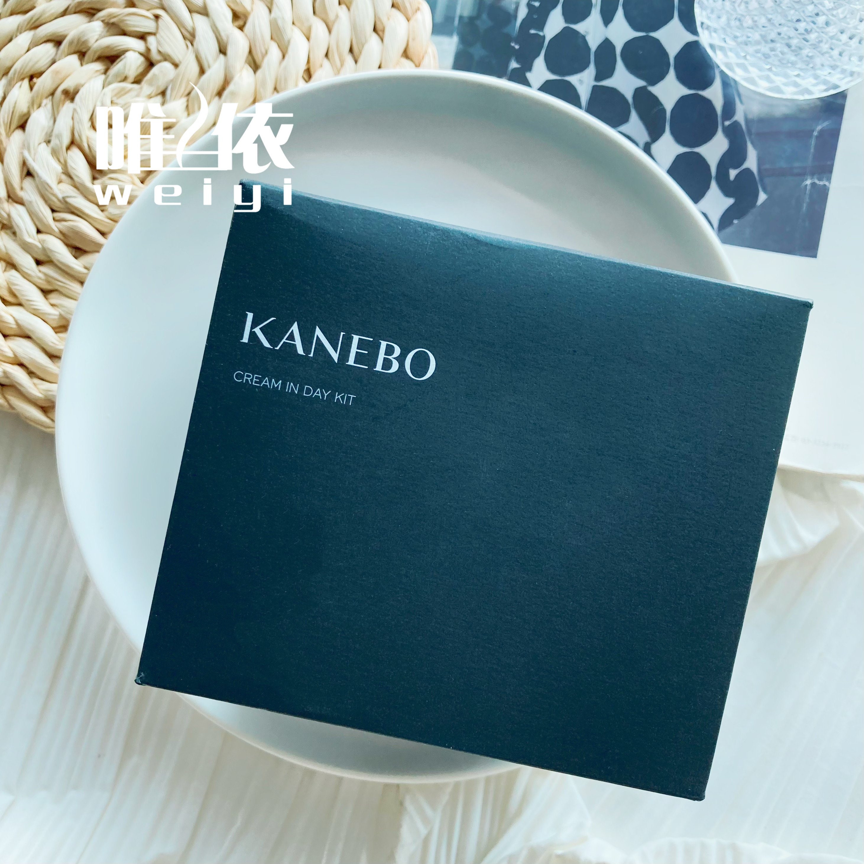 日本本土 KANEBO嘉娜宝奢华黑色抗老保湿面霜防晒日霜晚霜套装