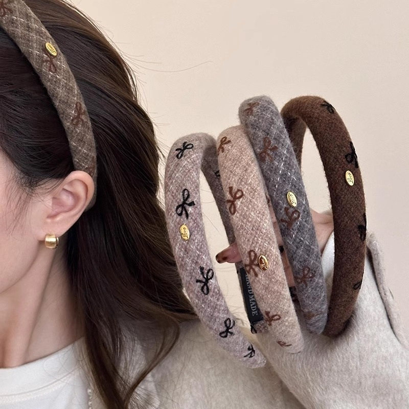气质文艺风复古字母金标压发箍时尚发卡女2025新款高级感头箍发饰,居家日用,其它,淘宝优惠券,粉丝福利购,淘宝优惠卷